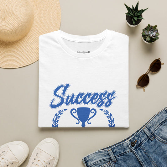 T-Shirt — "Success Is The Best Revenge" Motivational Trophy Tee - Merit Sell