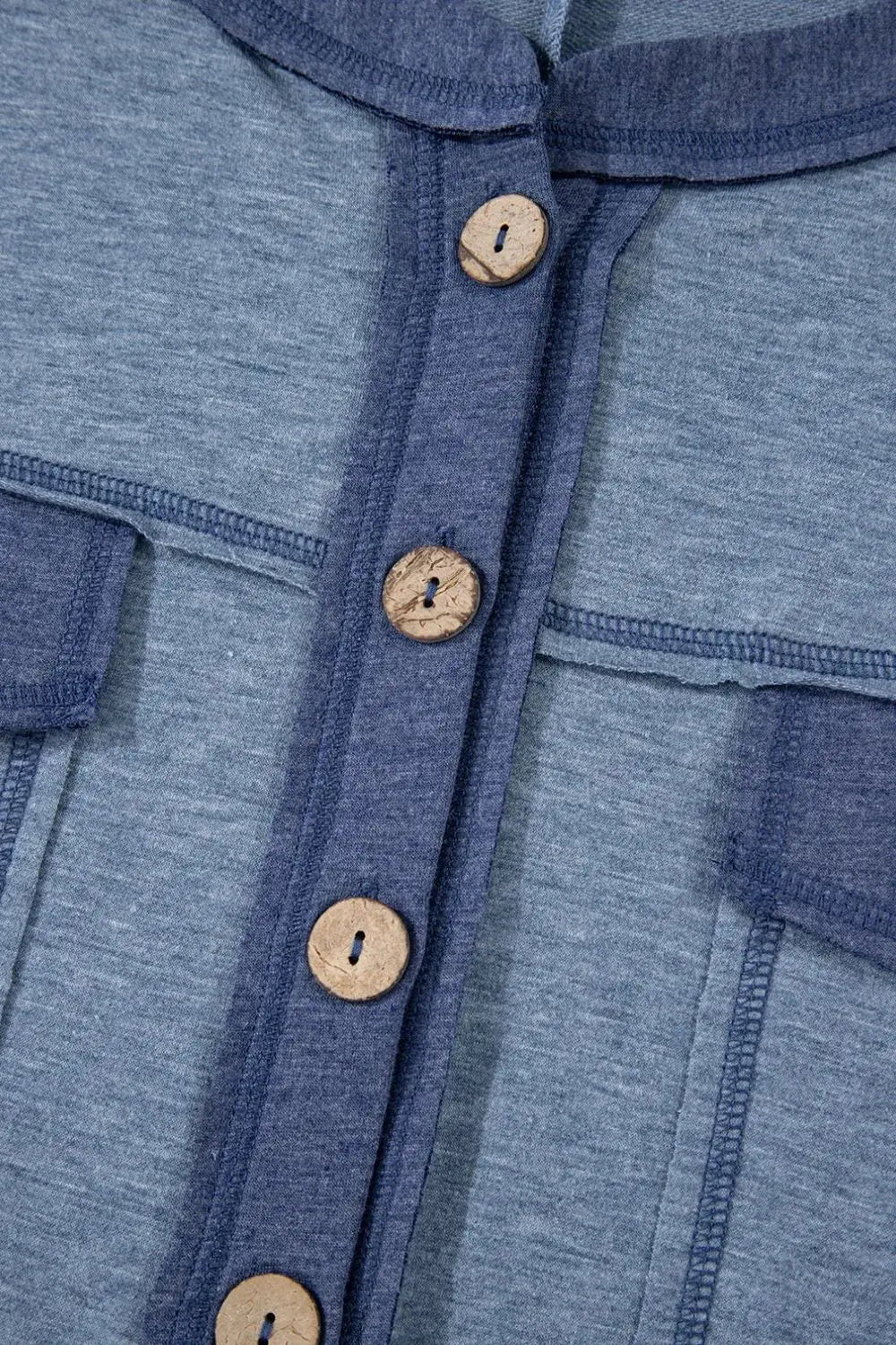 Placket Chest Pockets Short Sleeve Wide Leg Jumpsuit - Merit Sell