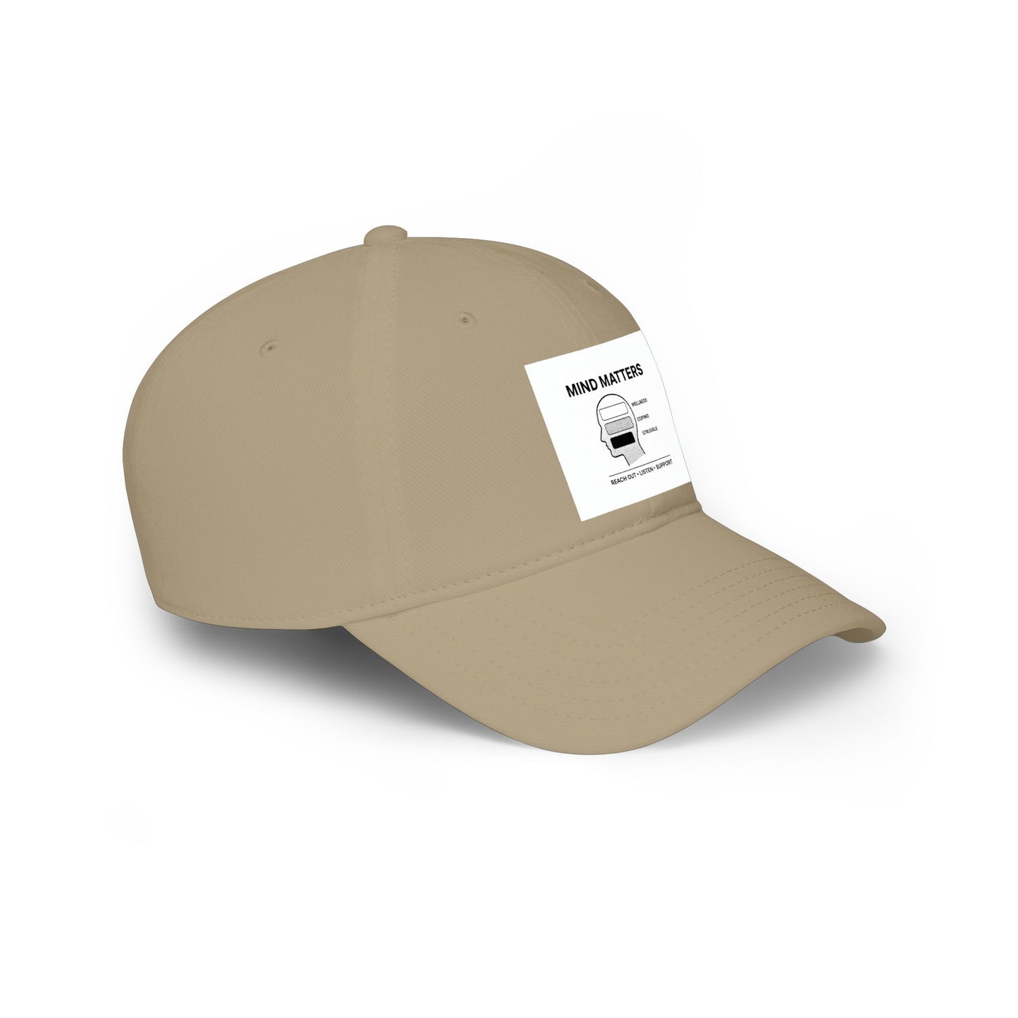 Mind Matters Low-Profile Baseball Cap — Mental Health Awareness Dad Hat