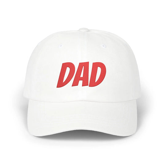 Dad Cap — Embroidered "DAD" Front with "My Favorite" Back | Classic Baseball Hat for Fathers, Father's Day Gift
