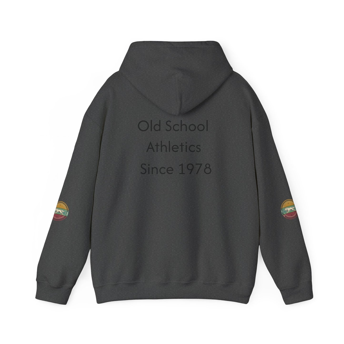 Vintage Track & Field Hoodie – "Old School Athletics Since 1978"