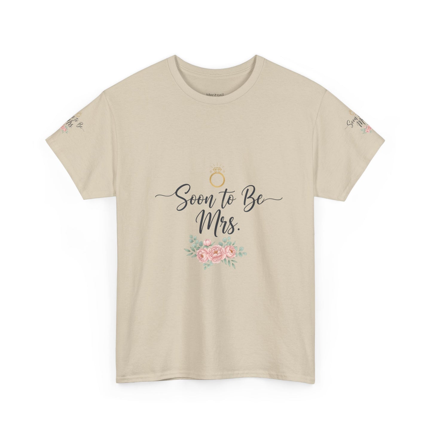 Soon to Be Mrs. Tee — Bridal Engagement Shirt with Floral Ring Design