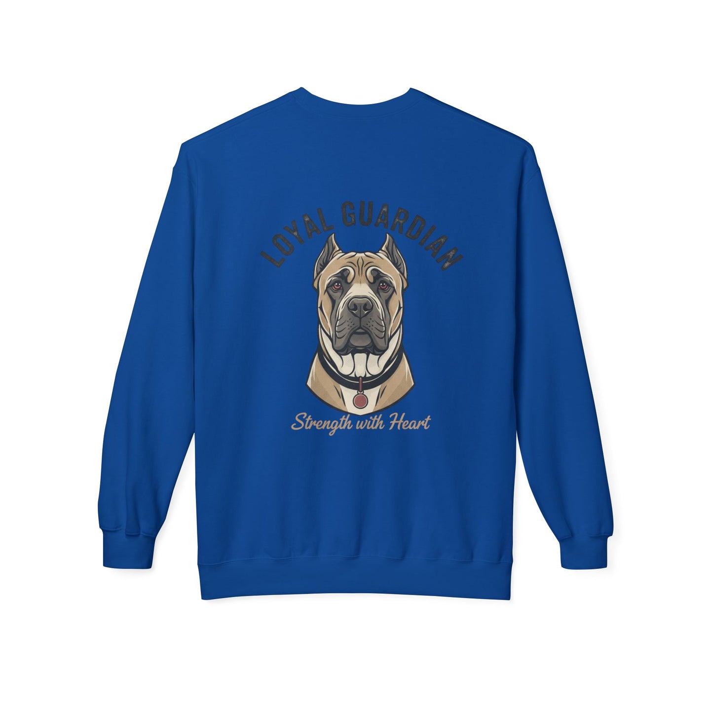 Loyal Guardian Sweatshirt — "Strength with Heart" Dog Crewneck