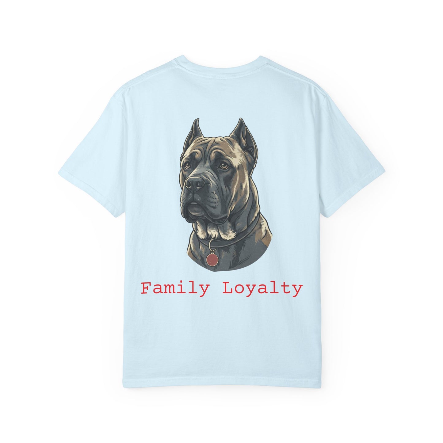 Cane Corso Illustration T-Shirt — Majestic Mastiff Portrait Tee