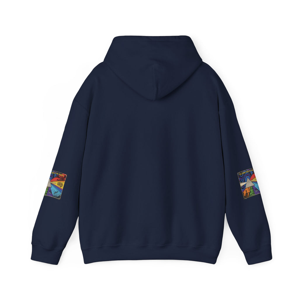 Psychedelic Prism Hoodie — Colorful Surreal Art Pullover