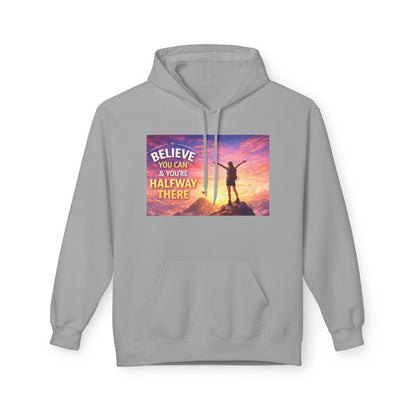 Believe You Can Motivational Hoodie — Inspirational Hiking Quote Sweatshirt