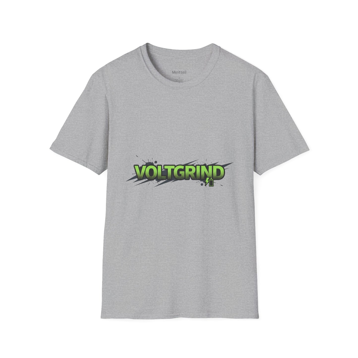 VoltGrind Graphic T-Shirt — Green Urban Logo Tee