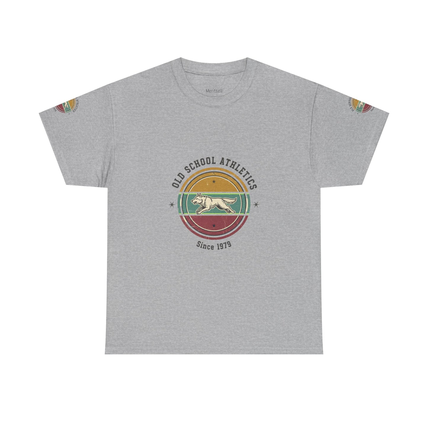Old School Athletics Retro Running Tee — 'Since 1979' Vintage Track Shirt