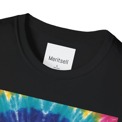 Tie-Dye Mandala T-Shirt — Colorful Retro Festival Tee