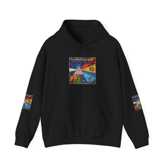 Psychedelic Prism Hoodie — Colorful Surreal Art Pullover Merit Sell