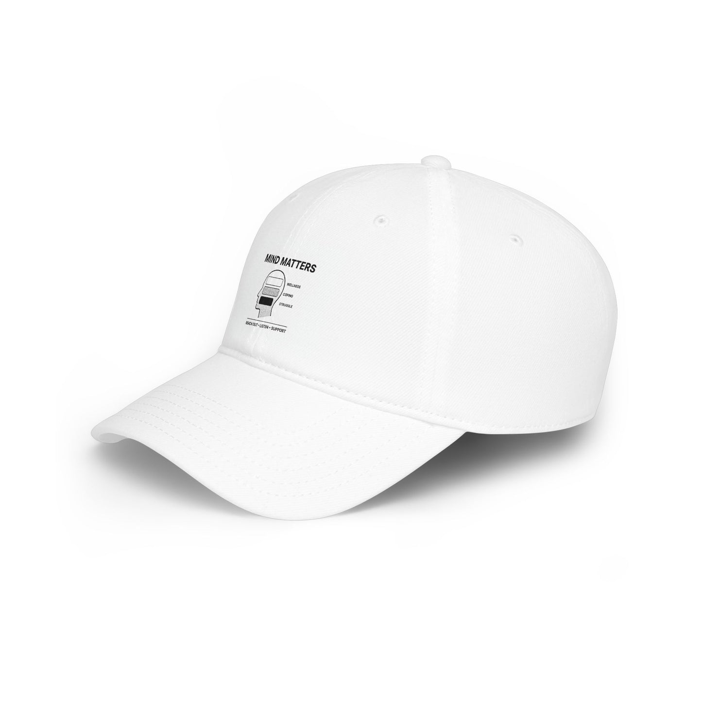 Mind Matters Low-Profile Baseball Cap — Mental Health Awareness Dad Hat