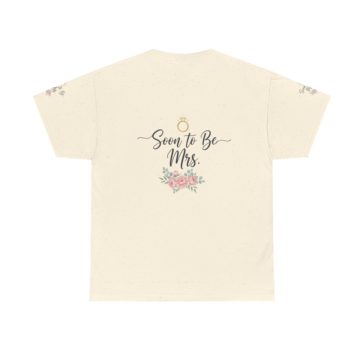 Soon to Be Mrs. Tee — Bridal Engagement Shirt with Floral Ring Design