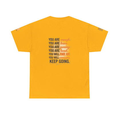 Motivational Tee — “You Are... Keep Going” Inspirational Graphic T‑Shirt