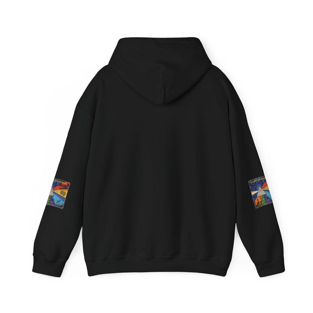 Psychedelic Prism Hoodie — Colorful Surreal Art Pullover
