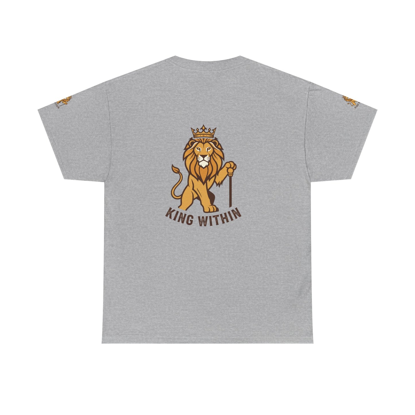 King Within Lion T-Shirt — Crowned Lion Graphic Tee