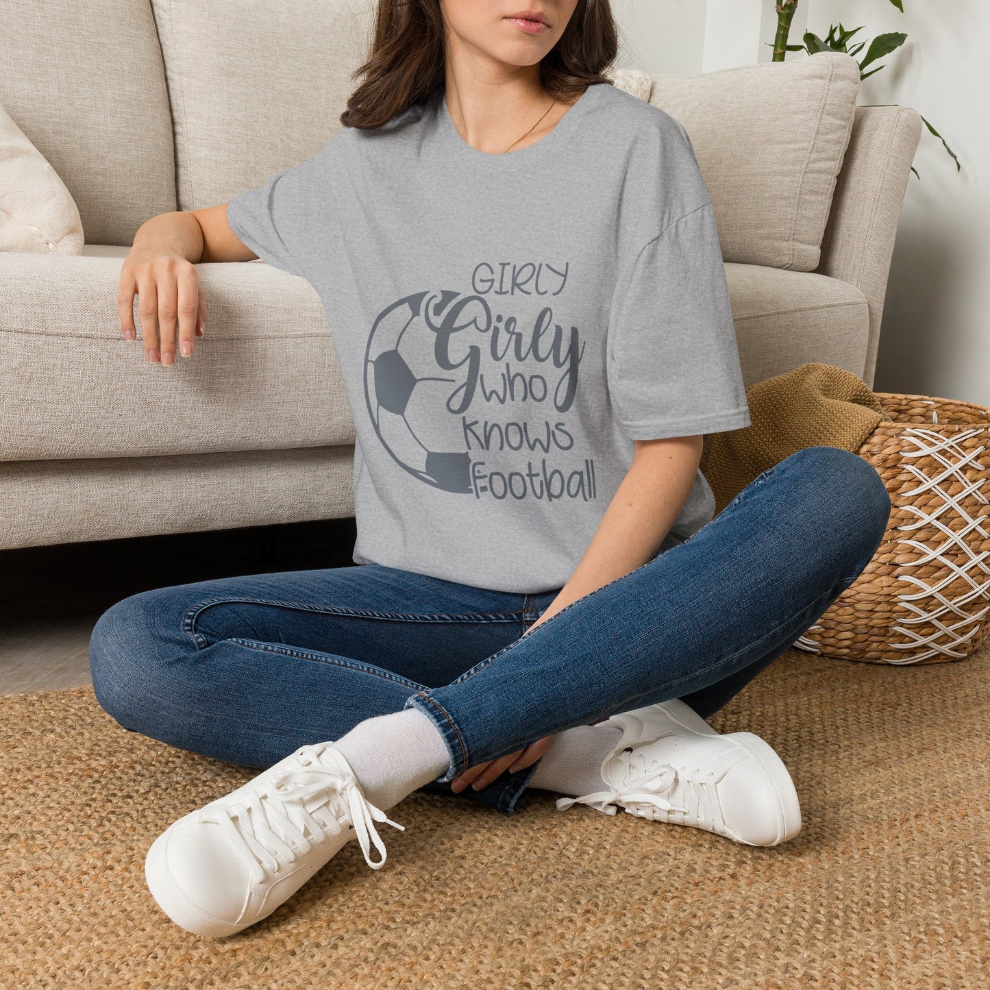Soccer Girly Who Knows Football T-Shirt
