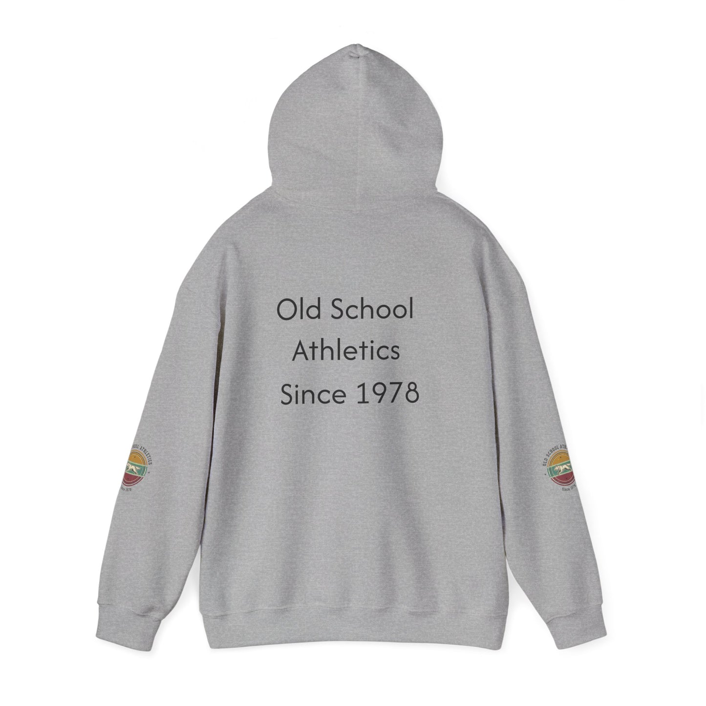 Vintage Track & Field Hoodie – "Old School Athletics Since 1978"