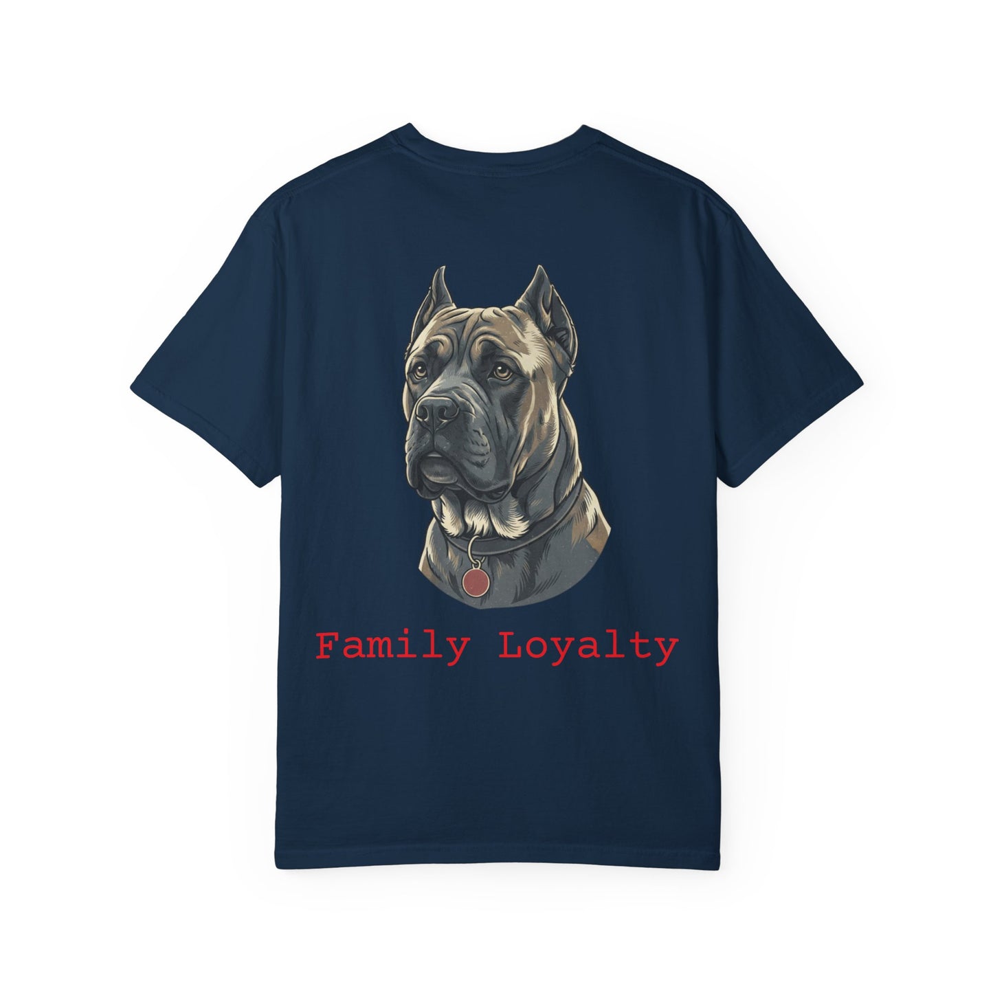 Cane Corso Illustration T-Shirt — Majestic Mastiff Portrait Tee