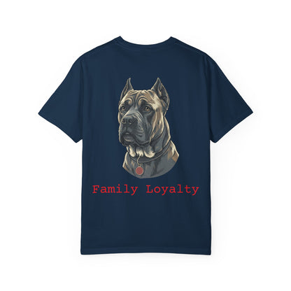 Cane Corso Illustration T-Shirt — Majestic Mastiff Portrait Tee