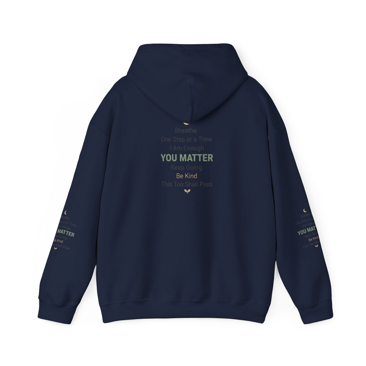 Inspirational 'You Matter' Hoodie — Positive Mental Health Message Sweatshirt