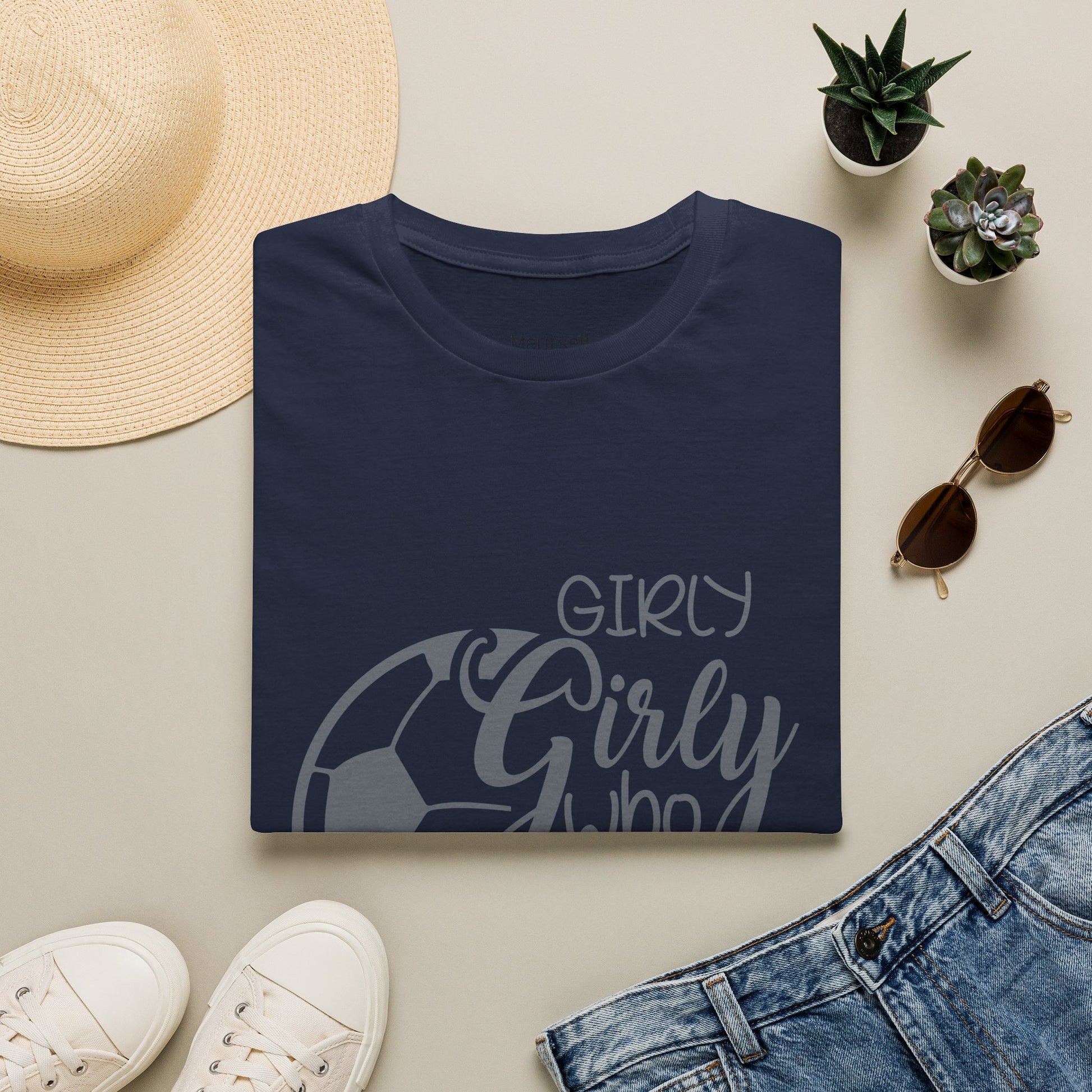 Soccer Girly Who Knows Football T-Shirt