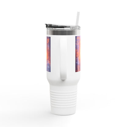 40oz Insulated Travel Mug — Cosmic Energy Zodiac Design