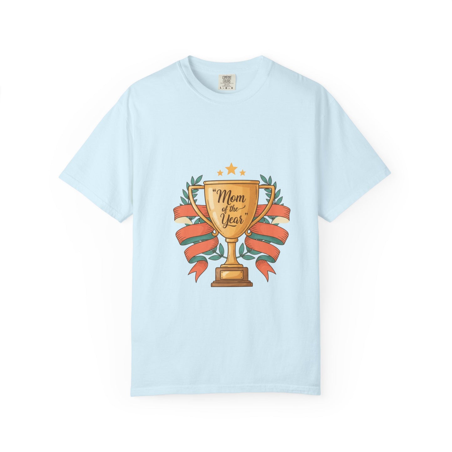 Mom of the Year T-Shirt — Trophy Design Mother's Day Tee