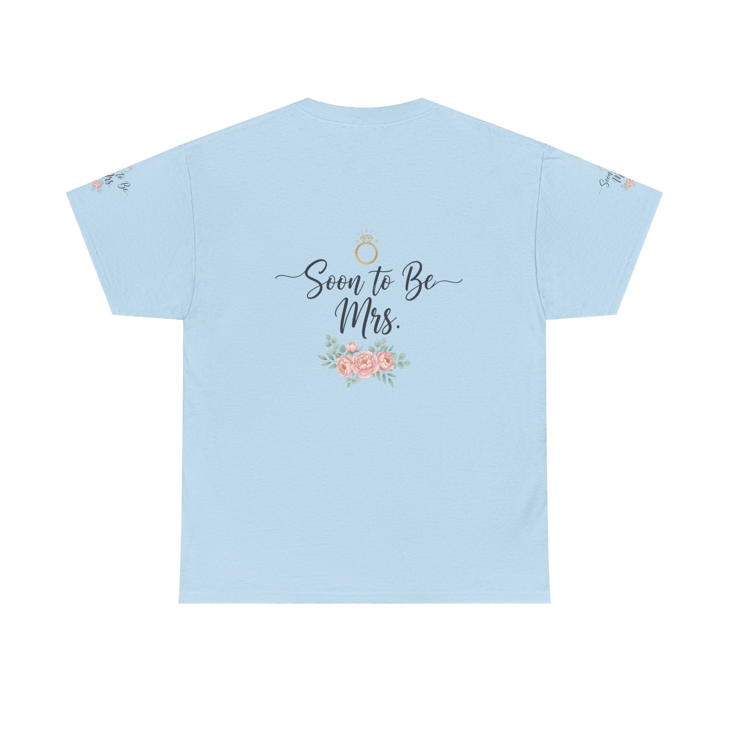 Soon to Be Mrs. Tee — Bridal Engagement Shirt with Floral Ring Design