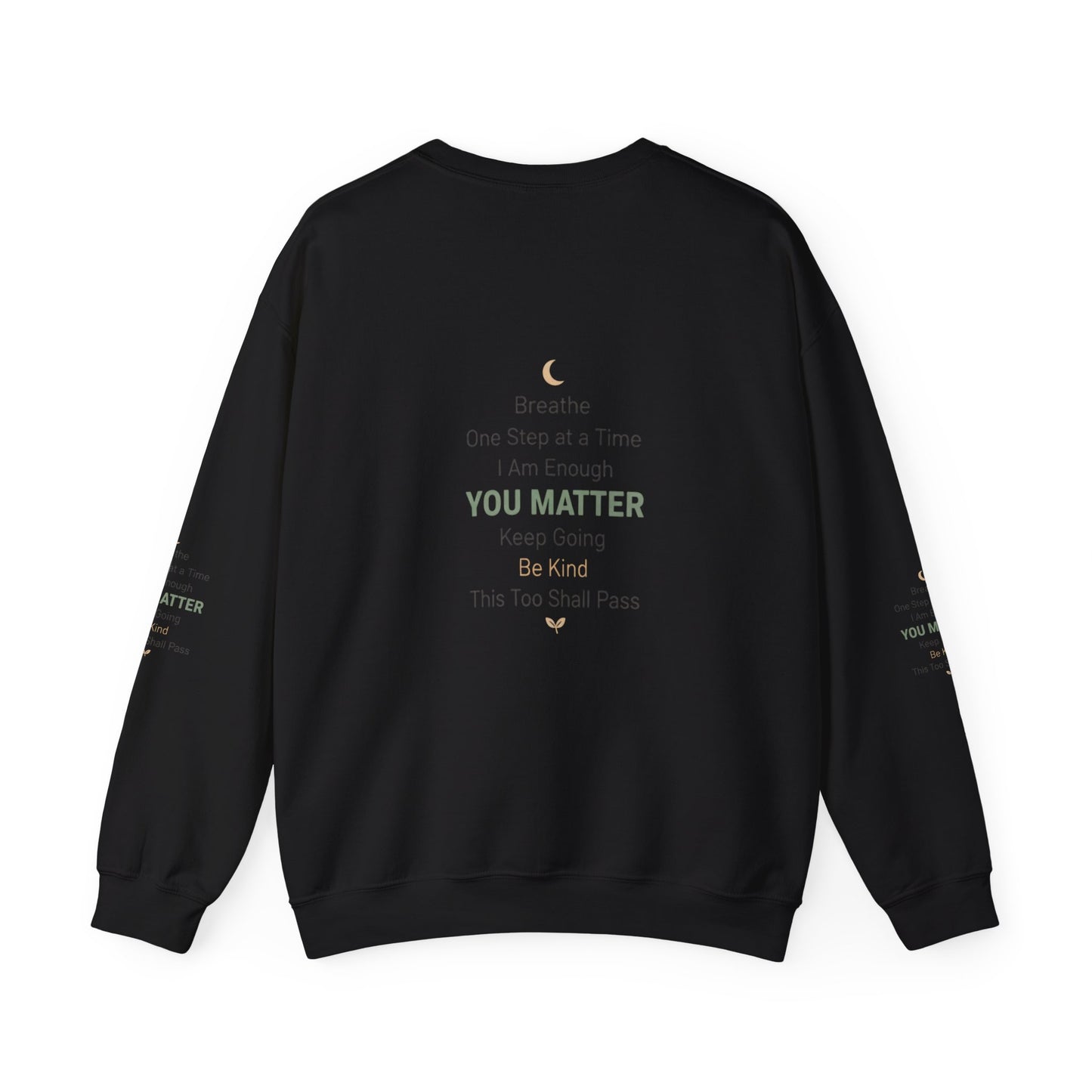 Inspirational "You Matter" Crewneck Sweatshirt