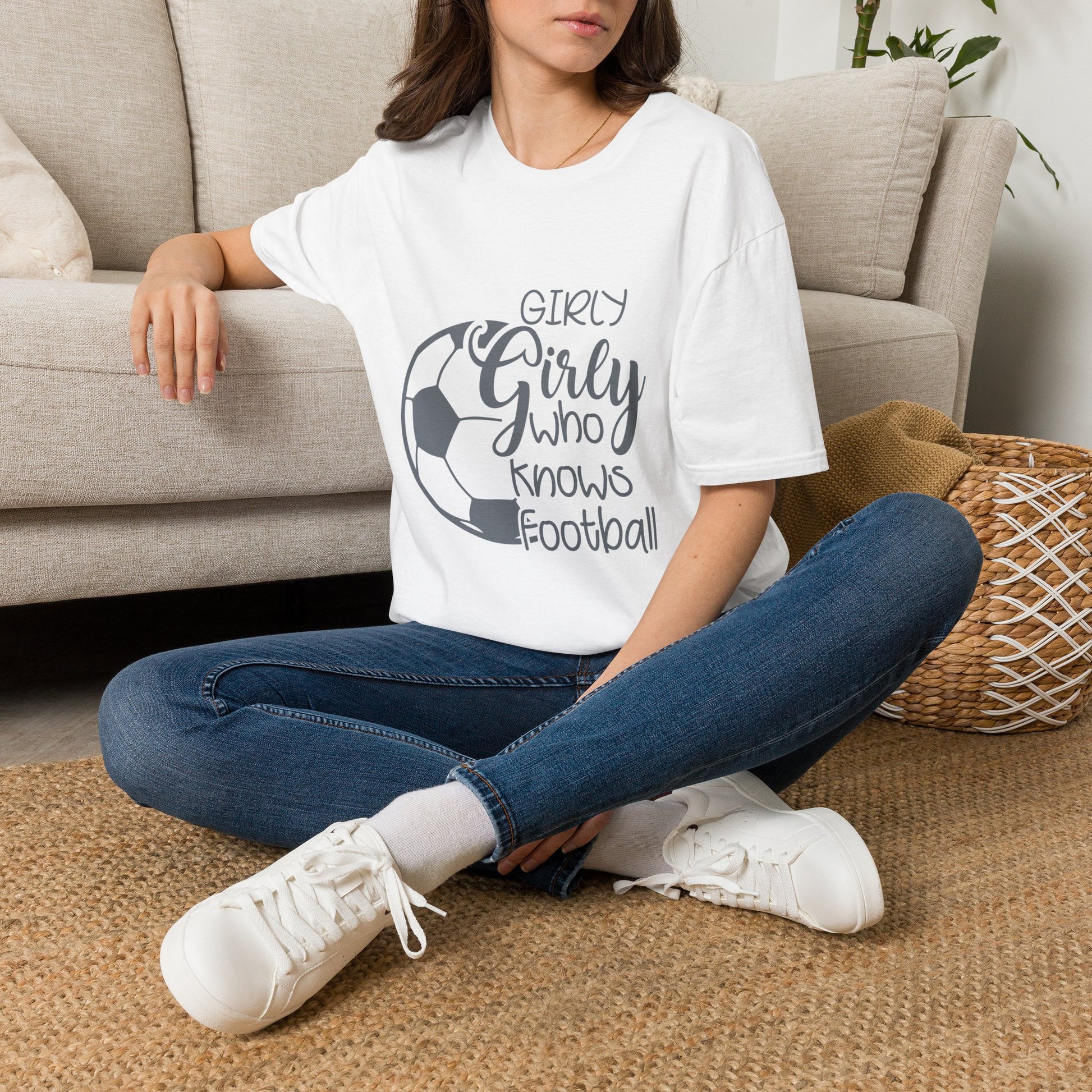 Soccer Girly Who Knows Football T-Shirt