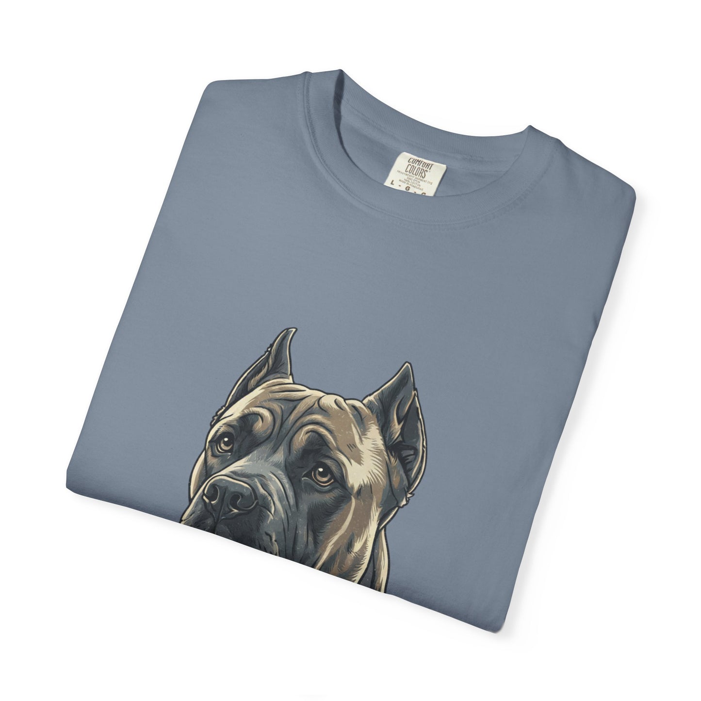 Cane Corso Illustration T-Shirt — Majestic Mastiff Portrait Tee