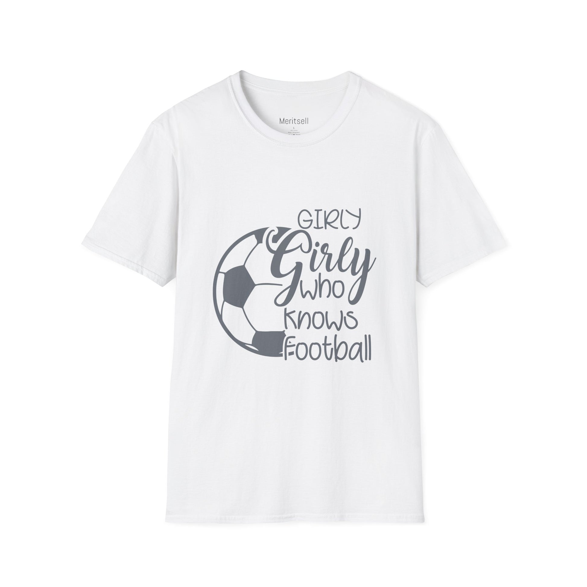 Soccer Girly Who Knows Football T-Shirt