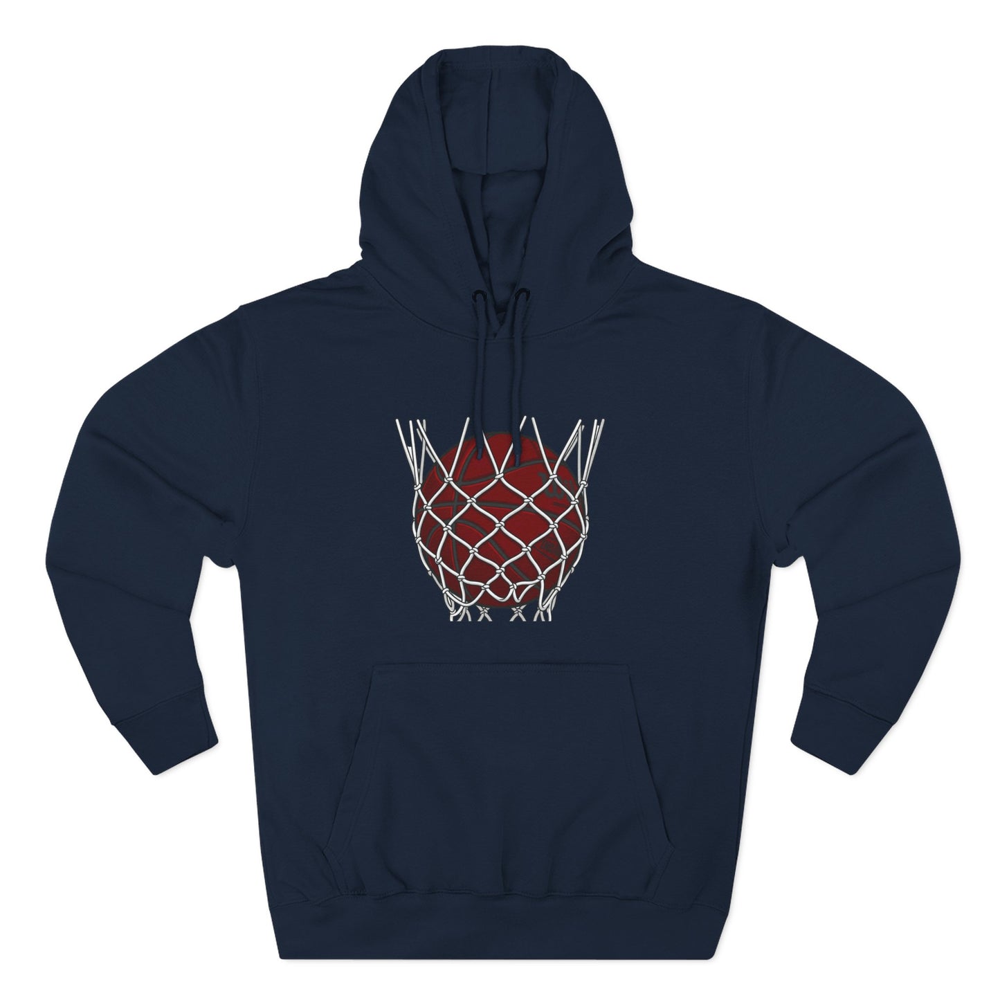 Basketball Hoodie — "Fast Break? More Like Slow Crawl" Graphic Fleece Hoodie - Merit Sell