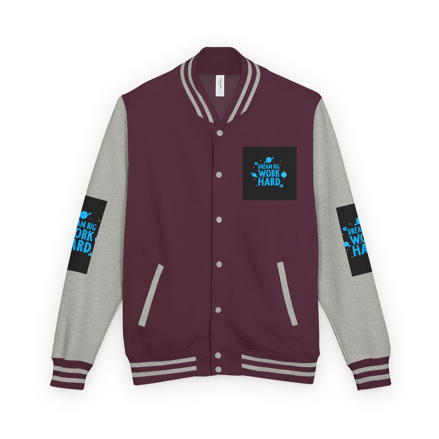 Dream Big Work Hard Letterman Jacket