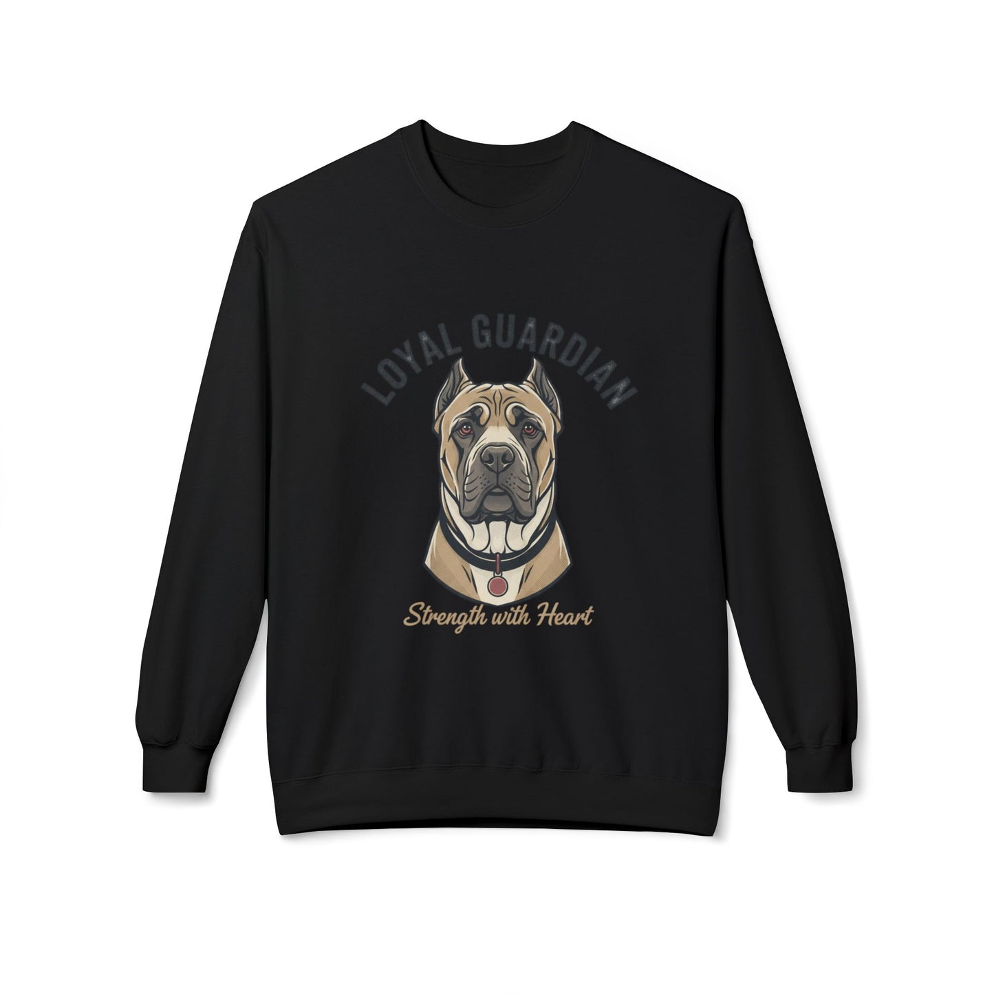 Loyal Guardian Sweatshirt — "Strength with Heart" Dog Crewneck