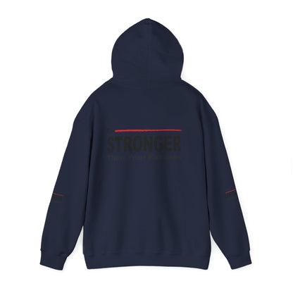 Be Stronger Than Your Excuses Hoodie — Motivational Fitness Pullover