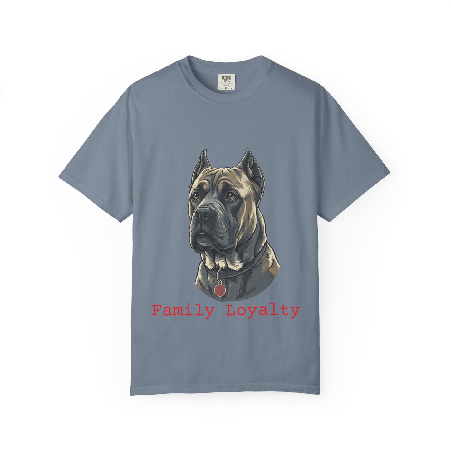 Cane Corso Illustration T-Shirt — Majestic Mastiff Portrait Tee