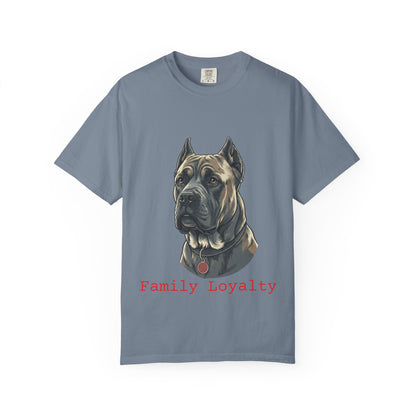 Cane Corso Illustration T-Shirt — Majestic Mastiff Portrait Tee