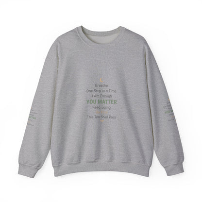 Inspirational "You Matter" Crewneck Sweatshirt