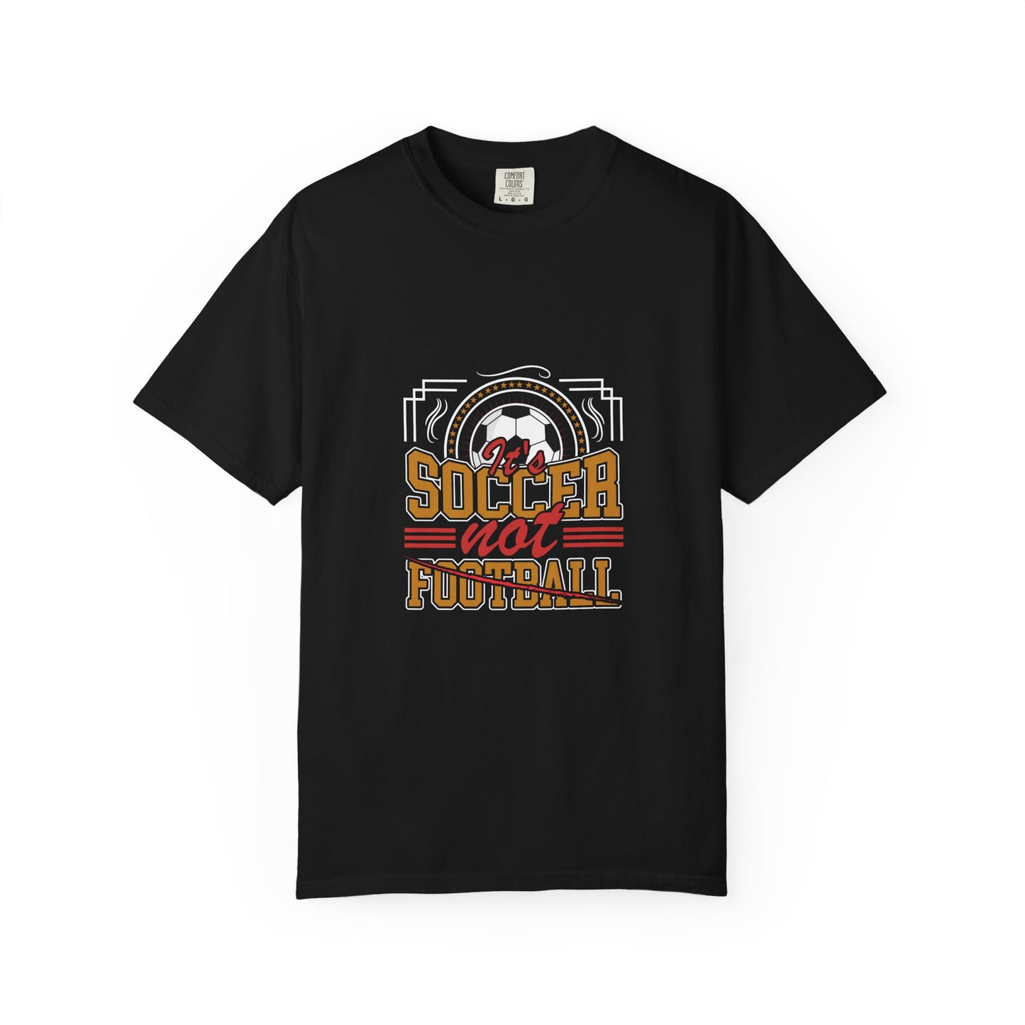 Soccer Not Football T-Shirt — Retro Soccer Graphic Tee - Merit Sell