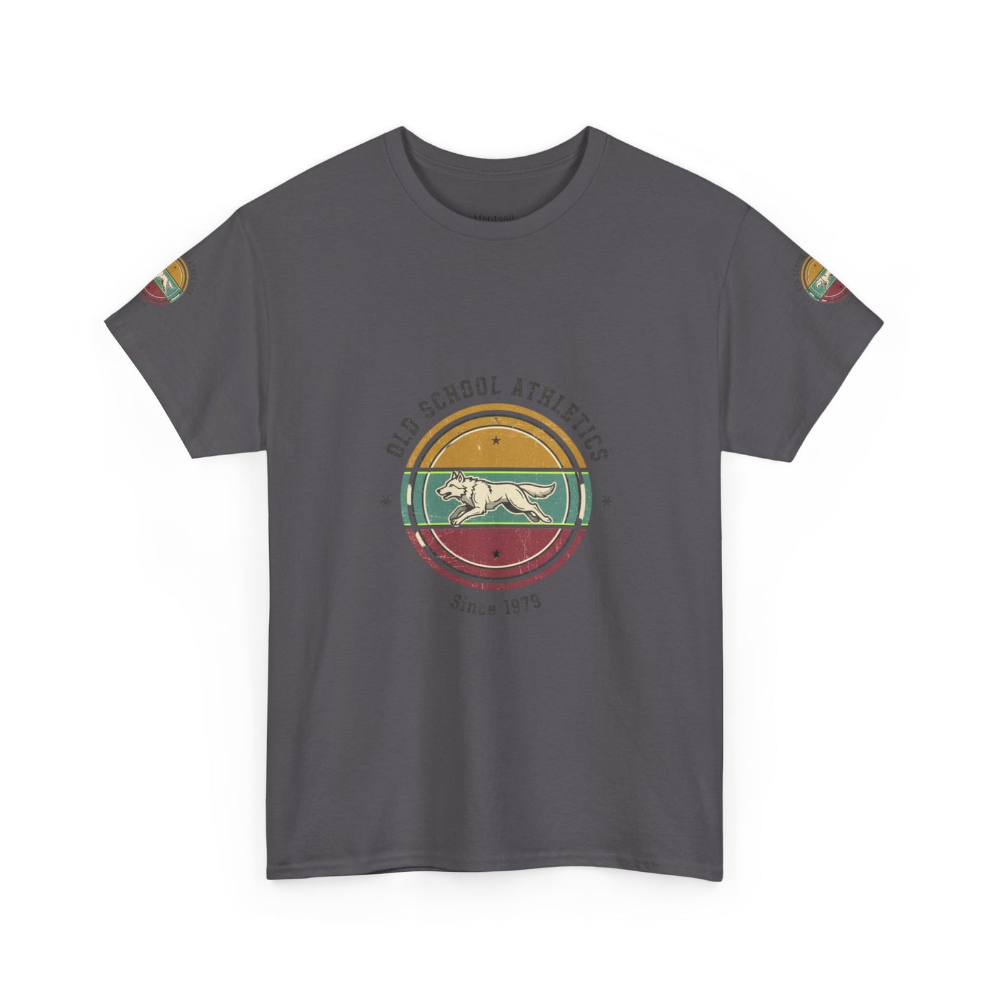 Old School Athletics Retro Running Tee — 'Since 1979' Vintage Track Shirt