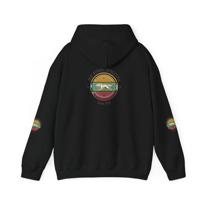Vintage Track & Field Hoodie – "Old School Athletics Since 1978"