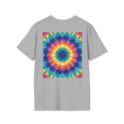Tie-Dye Mandala T-Shirt — Colorful Retro Festival Tee