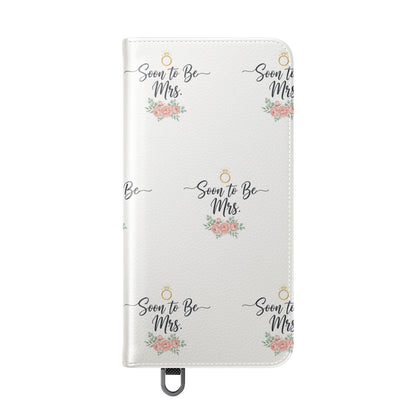 Flip Case — 'Soon to Be Mrs.' Floral Ring Phone Wallet