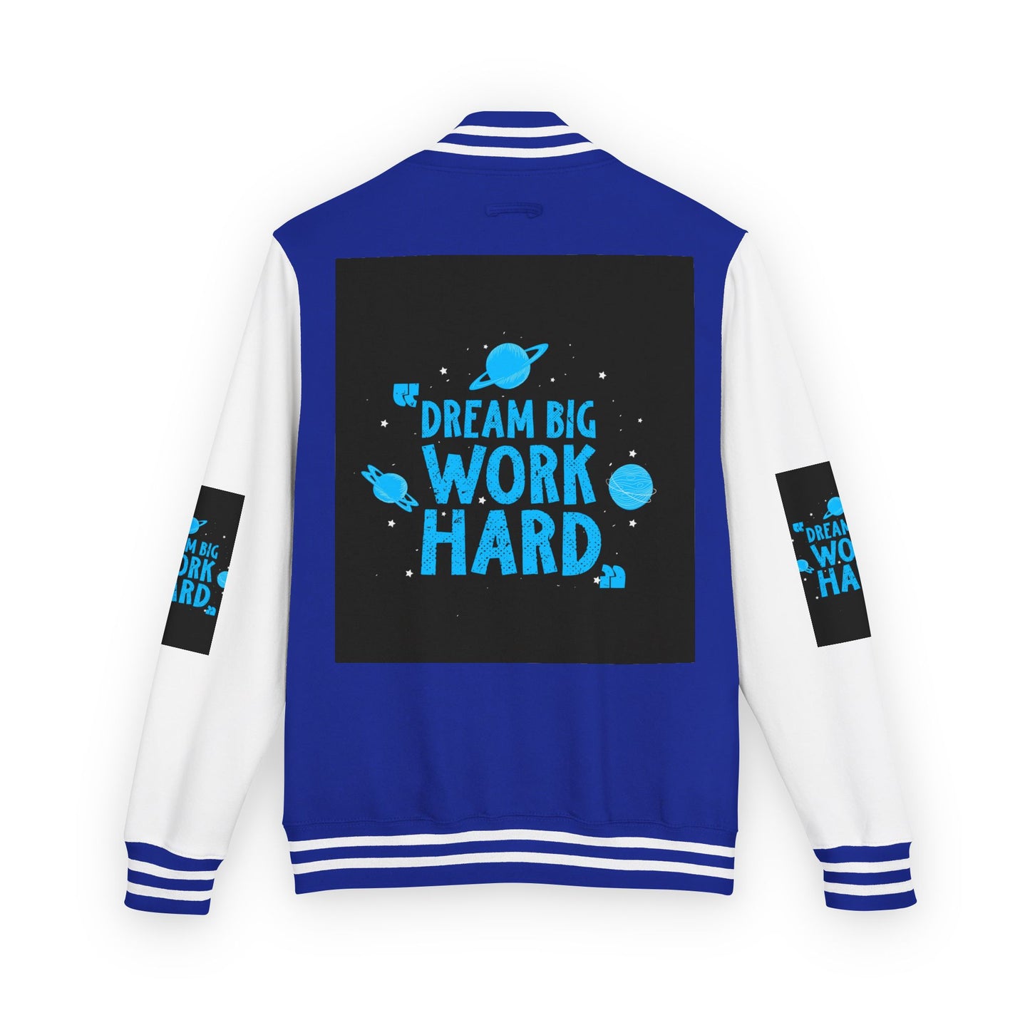Dream Big Work Hard Letterman Jacket