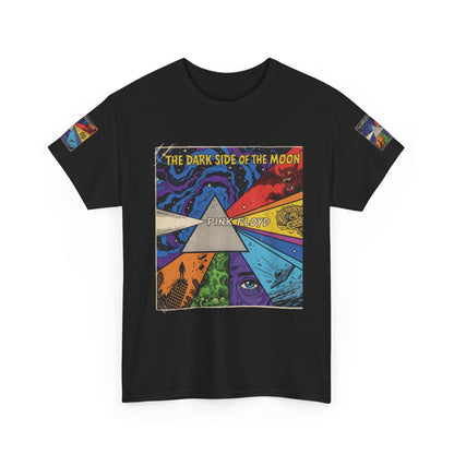 Retro Psychedelic 'The Dark Side of the Moon' Tee