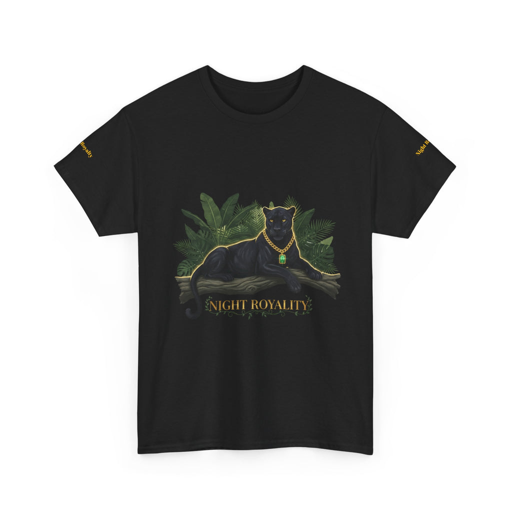 Black Panther 'Night Royalty' Tee — Regal Cat Graphic T-Shirt