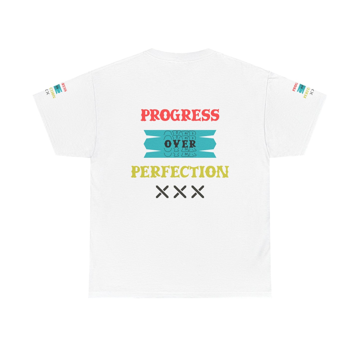 Progress Over Perfection T‑Shirt — Motivational Graphic Tee