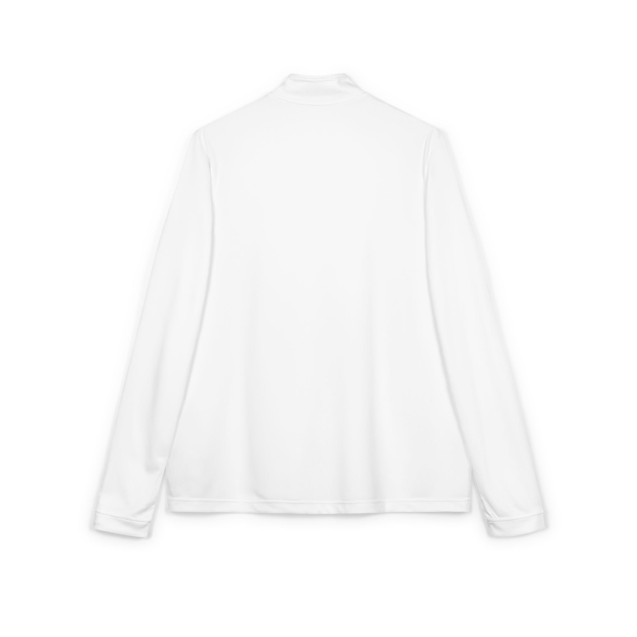 Embroidered Quarter-Zip Pullover — White Athletic Adidas Design