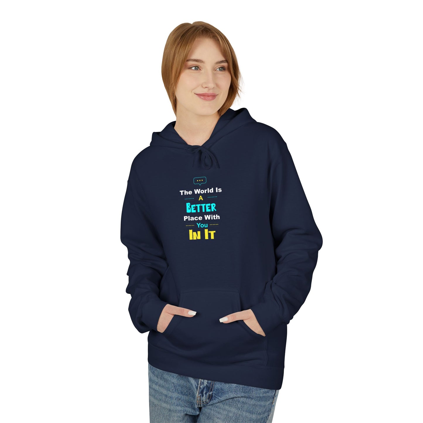 'Be a Better You' Comfort Hoodie — Motivational Pullover